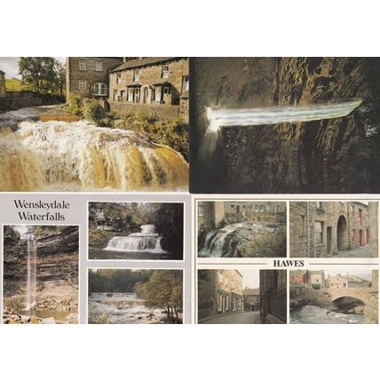 Hawes Wensleydale Waterfalls 4x Postcard s