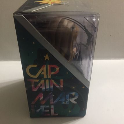 NEW Marvel's Captain Marvel Cosbaby Bobble-Head Figure by Hot Toys