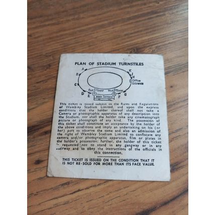 1966 FA Cup Final Programme, Ticket & Songsheet – Everton vs Sheff Weds