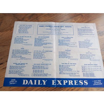 1966 FA Cup Final Programme, Ticket & Songsheet – Everton vs Sheff Weds