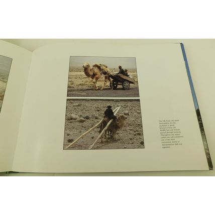 Vintage Xinjiang Silk Road Islams Route To China First Edition Book 1986 Illustd