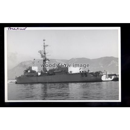 WL2120 - French Navy Warship - Tourville D610 - photograph by Wright & Logan