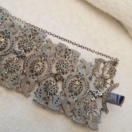Silver Tone Rhinestone Bridal Bracelet