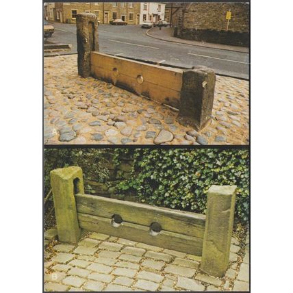 The Stocks in Lower Darwen and Turton, c.1980s - Blackburn Museums Postcard