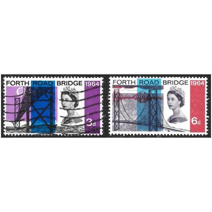 1964 Opening of Forth Road Bridge, Scotland - Ordinary Set Used H7