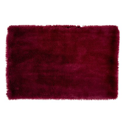 CAGE LINER FAUX FUR CRANBERRY LG