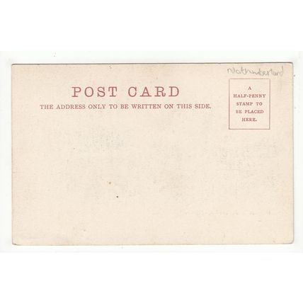 Old Castle Berwick-on-Tweed Early Undivided Back Postcard Northumberland