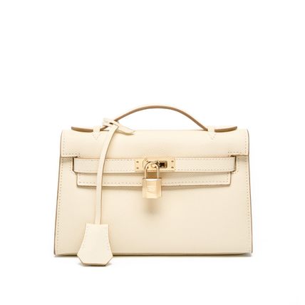 Genuine Leather Womens Handbags Top-handle Totes Satchel Shoulder Bag White