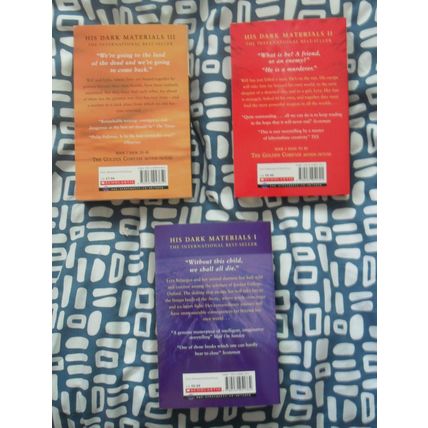 Northern Lights, Amber Spyglass, Subtle Knife, 3 PBs tpb by Philip Pullman VG+ B
