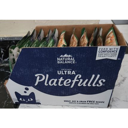 Natural Balance Original Ultra Platefulls Combo Pack of Grain-Free Cat Food