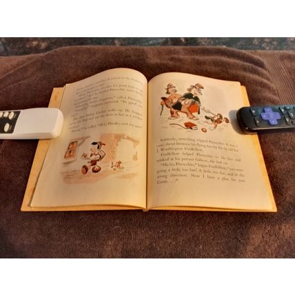 Little Golden Book Walt Disney's Pinocchio By Campbell Grant (G) Edition 1950