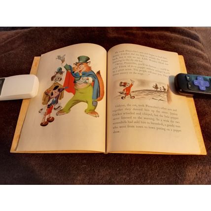 Little Golden Book Walt Disney's Pinocchio By Campbell Grant (G) Edition 1950