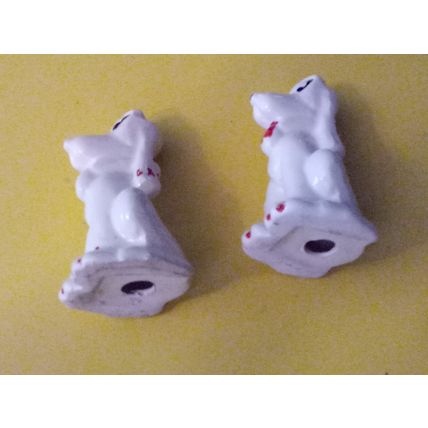 Old Vintage Walt Disney Pluto Salt & Pepper Shakers 1940/50s