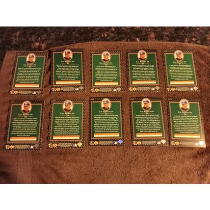 1996 Upper Deck Box Set 22 Cards Cal Ripken Jr Gold Foil Stamping Each Card