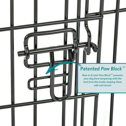 Midwest Homes for Pets Newly Enhanced Single & Double Door Icrate Dog Crate, Inc