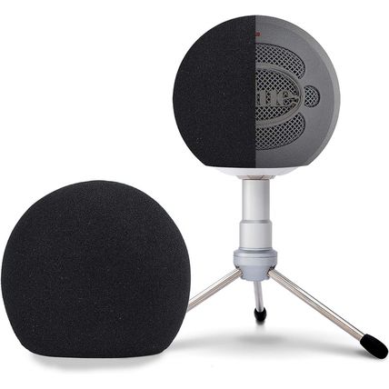 Blue Snowball Pop Filter Windscreen - Professional Snowball Ice Mic Foam Wind