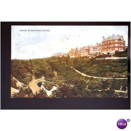 Hampshire BOSCOMBE Chine Postcard by Celesque (36950)