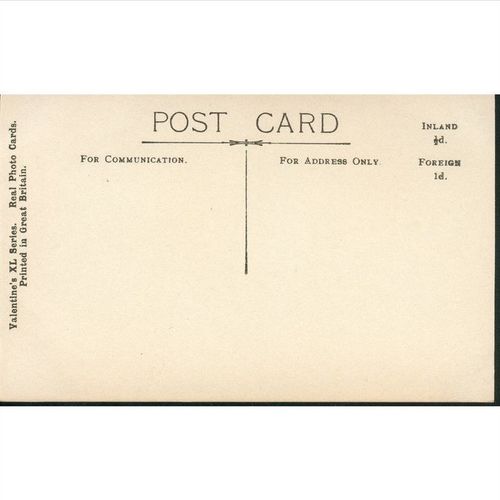 Valentine's Vintage British Postcard - Clare Bridge, Cambridgeshire