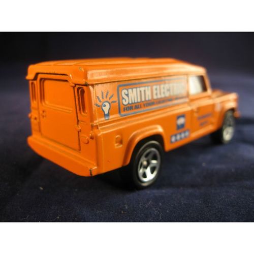 Hot Wheels Land Rover MKII Smith Electric Work Panel Delivery Van