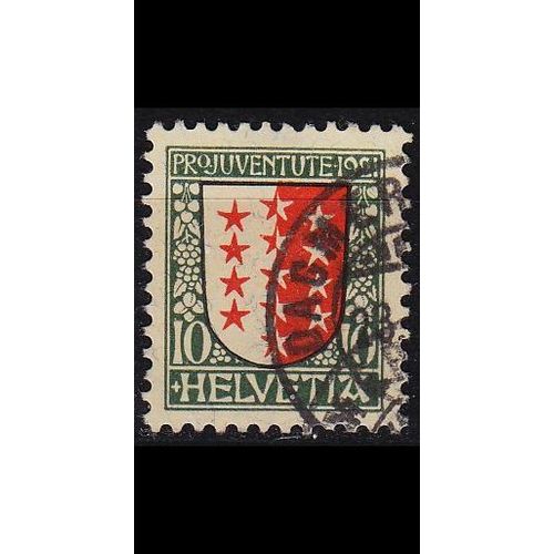SCHWEIZ SWITZERLAND [1921] MiNr 0172 ( O/used ) Pro Juventute