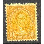 642 10c James Monroe Barely Clears MNH Q1936