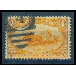 Used 287 4c Indian Hunting Buffalo Very Fine C3818