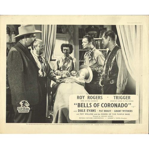 BELLS OF CORONADO Roy Rogers, Dale Evans F-O-H Still (1)
