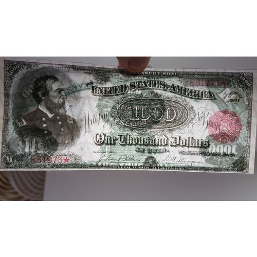 High quality COPIES with W/M United States Banknotes 1891 SET-B FREE SHIPPING !