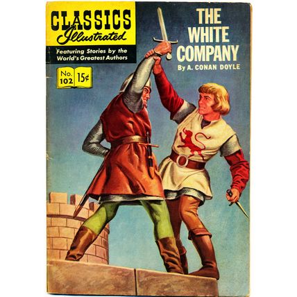 Classics Illustrated Comic Book #102 White Company HRN 101 1st Print Golden Age