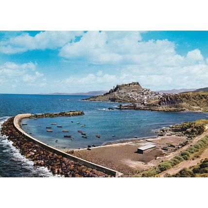 Castelsardo Porto Italy Postcard unused VGC