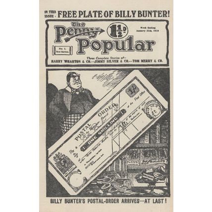 Vernon Smith Greyfriars School Comic London Old Advertising Postcard
