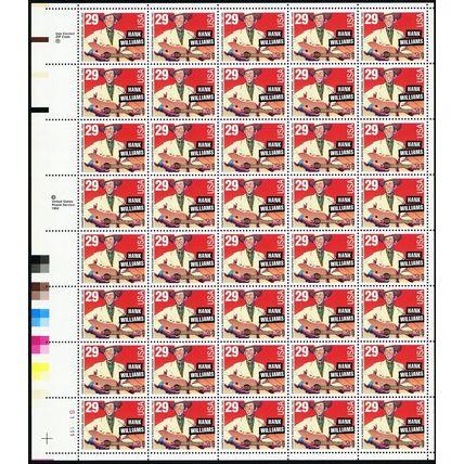 2723A, Scarce 11.2 X 11.5 Perforations Complete Sheet of 40 - Stuart Katz