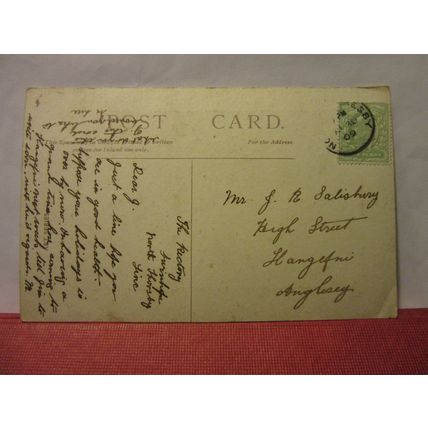 GARDENS AND PROMENADE, CLEETHORPES, Lincolnshire used antique postcard 1909 pm =