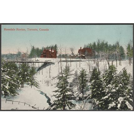 Rosedale Ravine, Toronto, Ontario, c.1910 - Valentine's Postcard