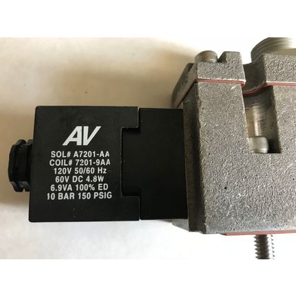 AUTOMATIC 407B43S3S3-AA4 PNEUMATIC SOLENOID VALVE SOL A7201-AA,7201-9AA,BU,SA,AE