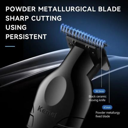 KEMEI Mens Hair Clippers Trimmers 0mm T-Blade Bald Head Beard Trimmer KM-2299
