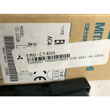 NEW MITSUBISHI ELECTRIC EMU-CT400 CURRENT SENSOR. 400A AC, 460V AC,SV