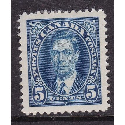 Canada 1937 George VI 5c Mint Hung SG 361 VGC