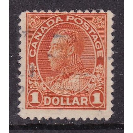 Canada 1923 George V $1 Fine Used SG 255 VGC