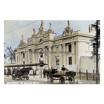 ptc2879 - Lancs - Entrance to White City, Admission 6d, Manchester, print 6x4