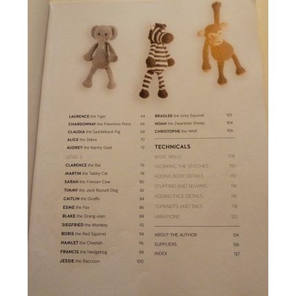 EDWARD'S MENAGERIE BY KERRY LORD ~ TOY ANIMAL CROCHET PATTERNS