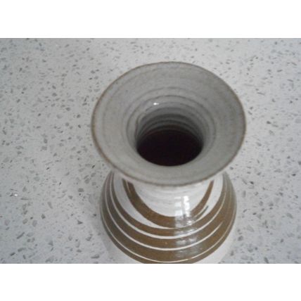 Pog Bedford Studio Pottery Small Grey & Brown Bud Vase