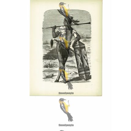 Dyak, Borneo, Malaysia, Book Illustration (Print), c1880