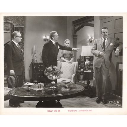 Kelly & Me Movie Piper Laurie Van Johnson Performing Dog UA Film 10x8 Vintage Ph