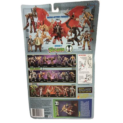 Spawn McFarlane 7 Crutch (w Smiley face Tattoo)