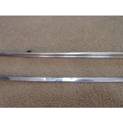 1963 63 Dodge Polara RH Fender Trim OEM 2 Pc Upper & Lower OEM