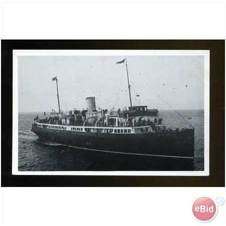 Liverpool & North Wales SS Co. ST SEIRIOL Postcard