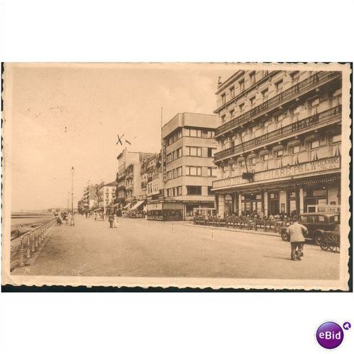 Belgium Postcard 1936 - Heyat Zeedijk La Digue