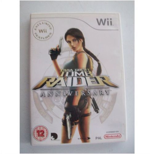Wii TOMB RAIDER ANNIVERSARY GAME 12 EIDOS **GC**