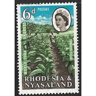 RHODESIA AND NYASLAND 1963 SG 44 - #4 fine used (o)